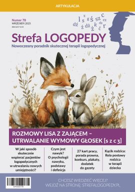 ROZMOWY LISA Z ZAJĄCEM – UTRWALANIE WYMOWY GŁOSEK [s z c ʒ]