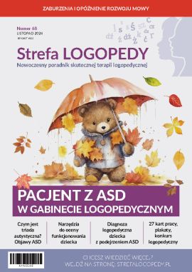 PACJENT Z ASD W GABINECIE LOGOPEDYCZNYM