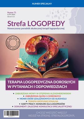 TERAPIA LOGOPEDYCZNA DOROSŁYCH W PYTANIACH I ODPOWIEDZIACH